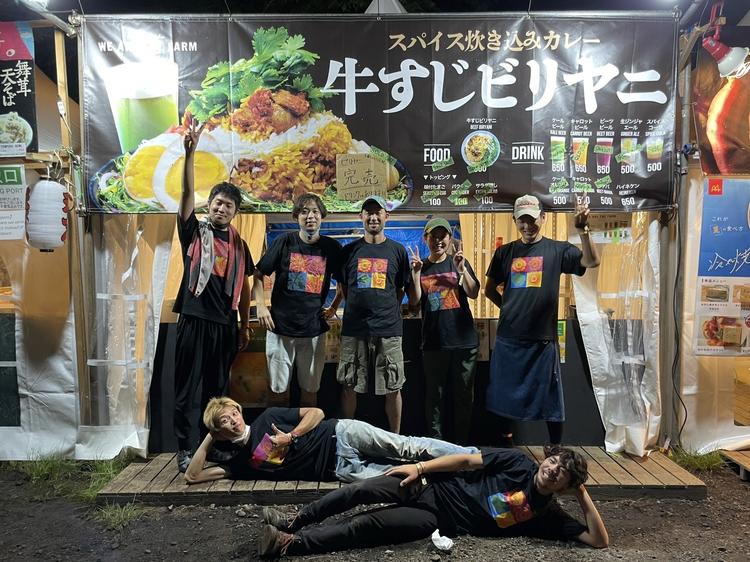 フジロックなどのイベントにも出店！