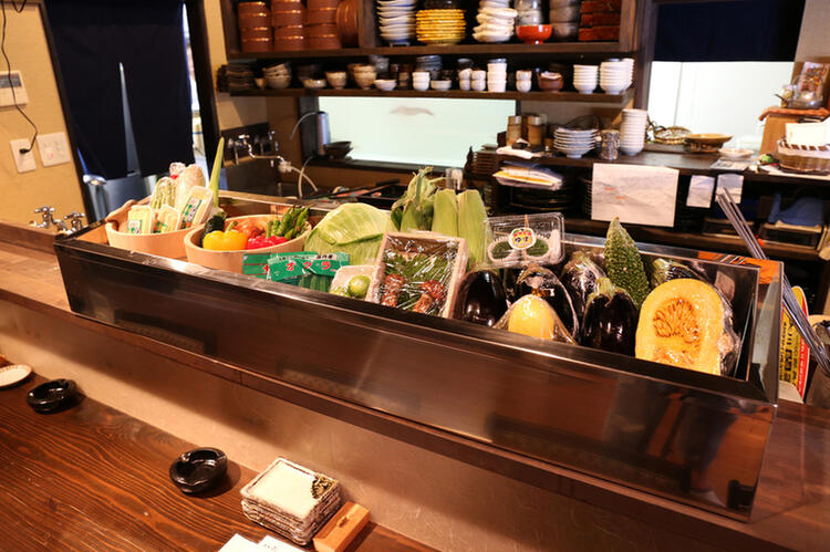 厳選して仕入れた食材を使用◎