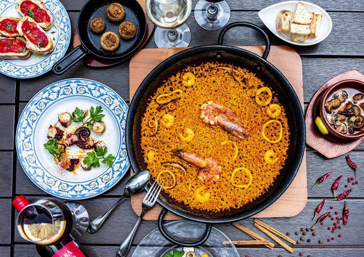 バラエティ豊かなスペイン料理♪