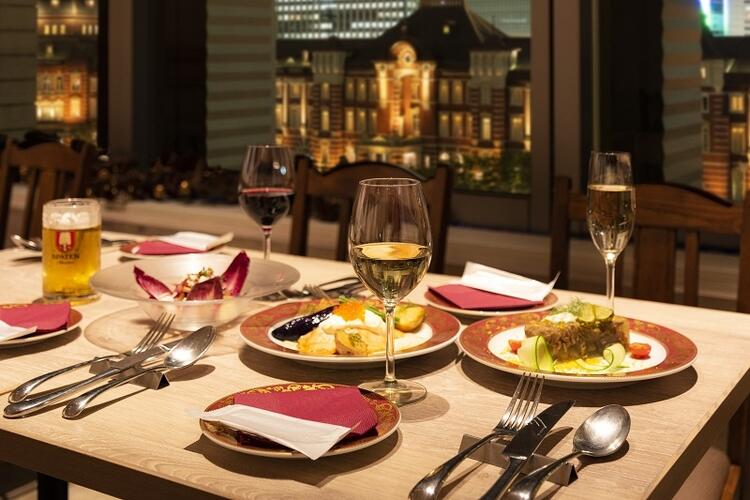 本場の雰囲気を感じられる空間です◎