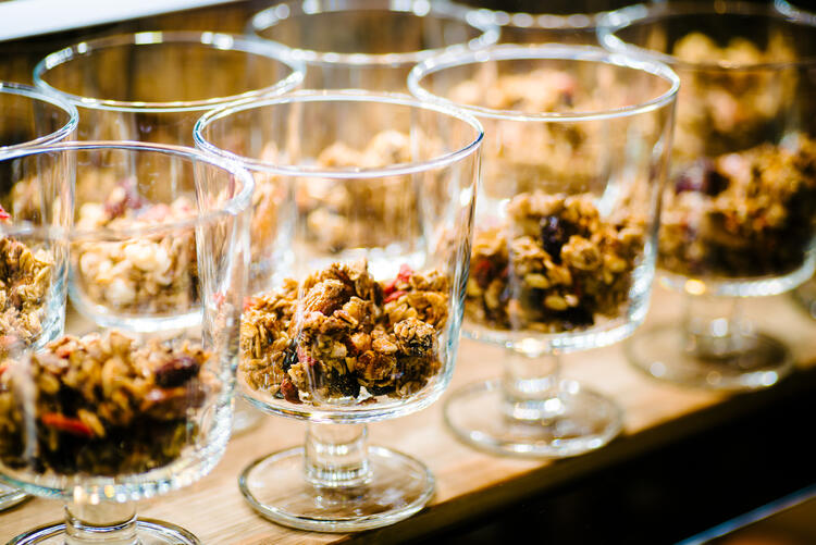 グラノーラも手づくり