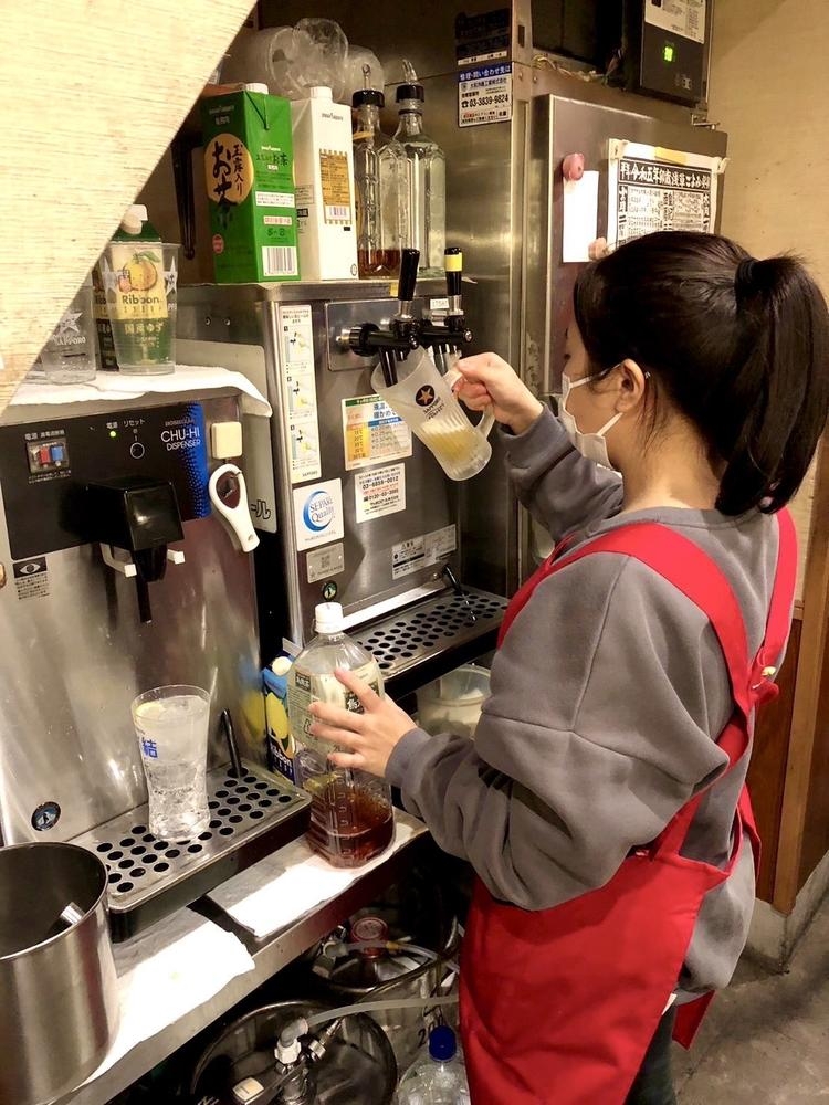 明るく元気な接客をモットーに！