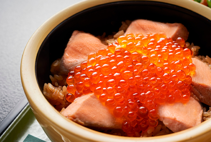 『あら浜』自慢の「五季飯」♪