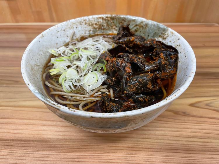 辛きくらげそば