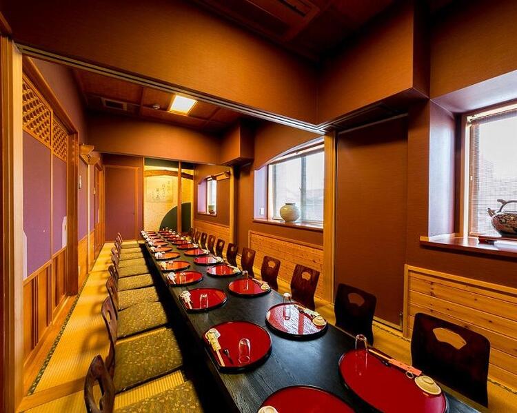 落ち着いておもてなしできる空間