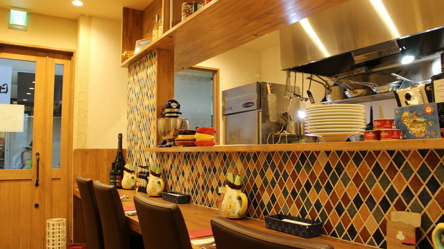 カジュアルで親しみやすい店内♪