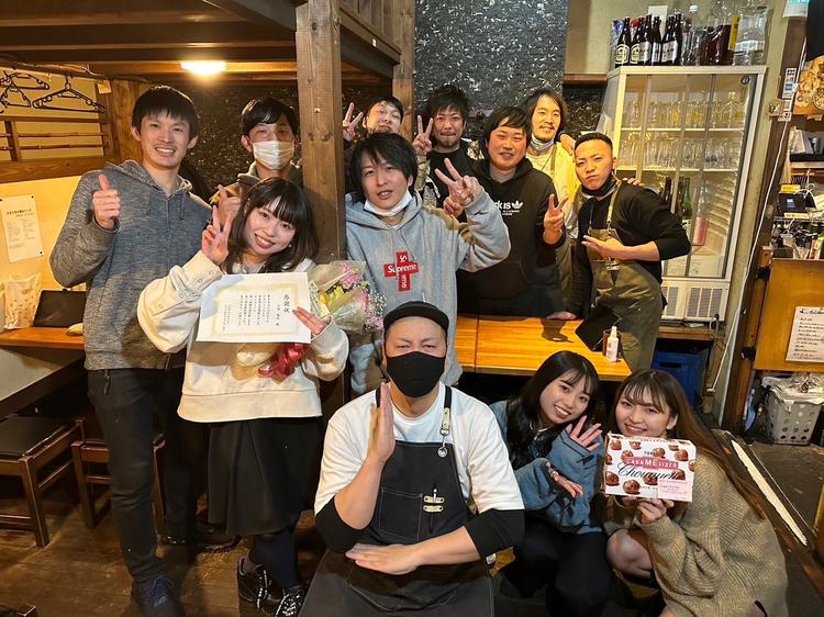 卒業、誕生日皆で祝います！！