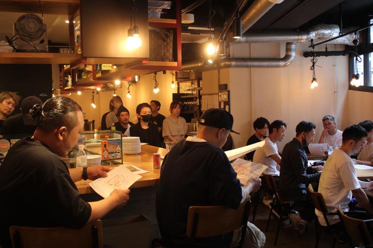 11月の渋谷新店舗の全体打ち合わせです♪