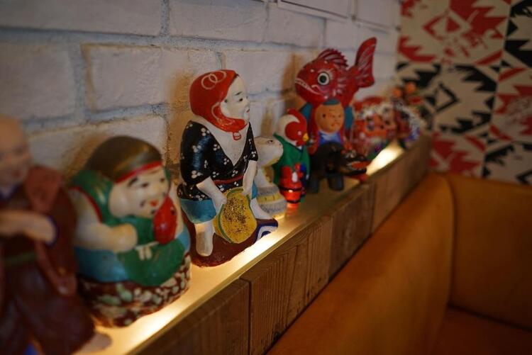 “外国から見た日本”を表現した空間