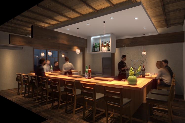 コの字カウンター12席（1階）