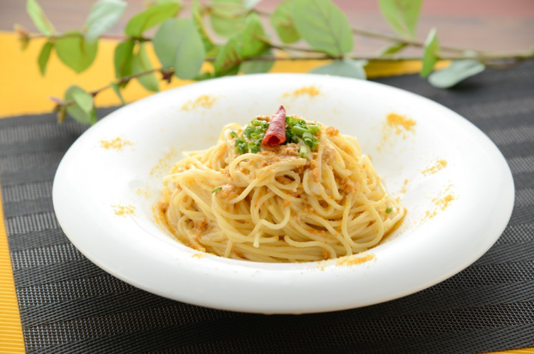 牡蠣を使ったイタリアンベースの料理