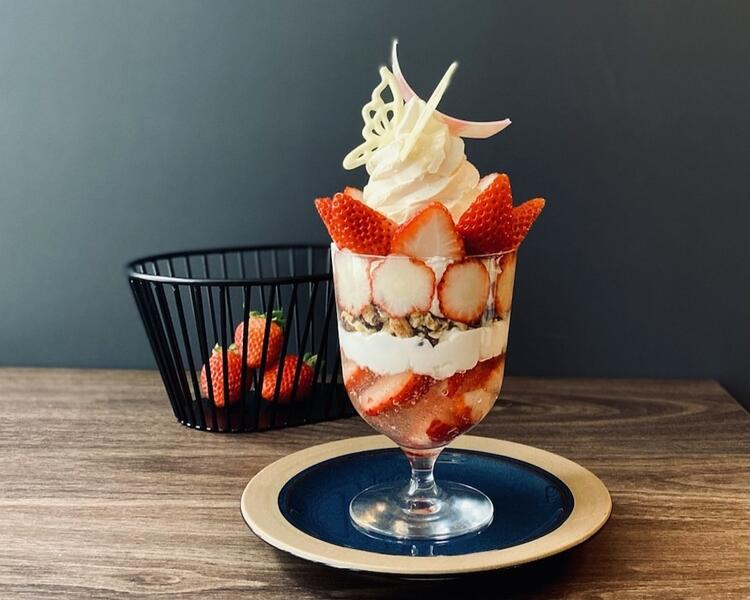 パテシエ自慢のスィーツも提供