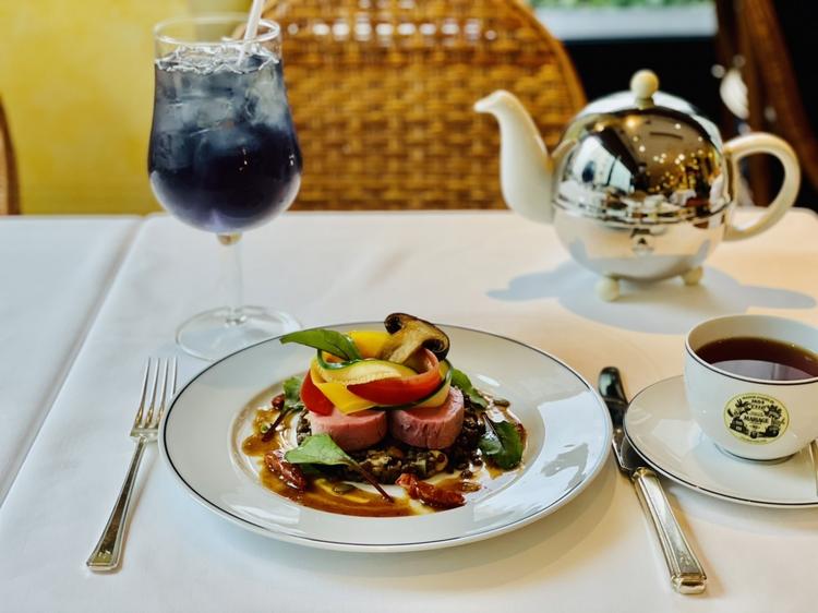 お茶を使ったフレンチもお出しします