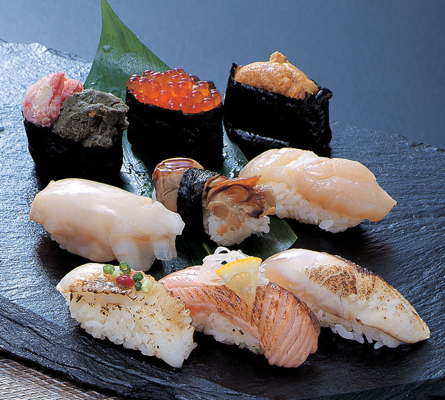 上質な魚介を美味な寿司に