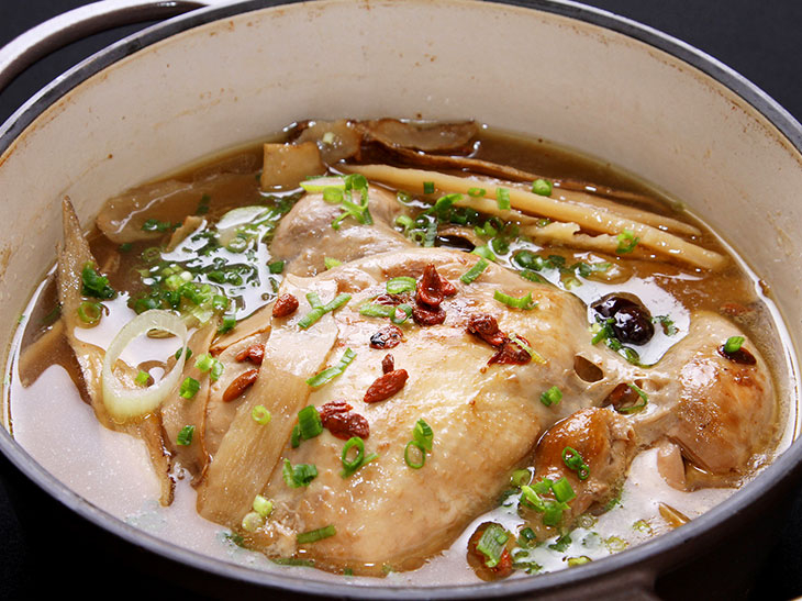 時間をかけたお料理も法版です