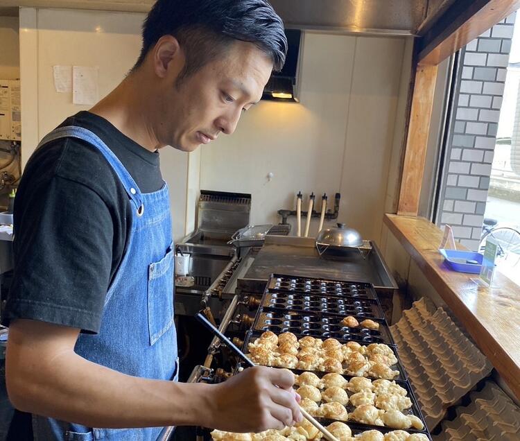 地元で愛される“ふわとろたこ焼き”