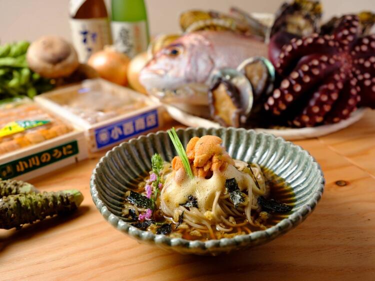 旬の食材と自家製にこだわるお店です