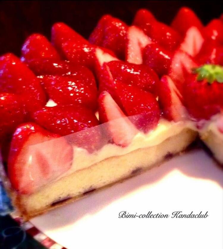 色鮮やかなケーキにもこだっています