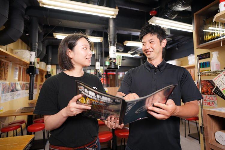 若手スタッフがのびのび活躍中！