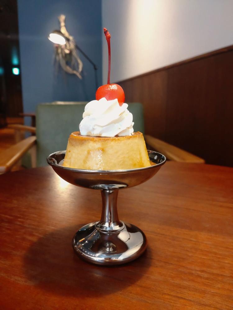 看板メニューのクラシックプリン