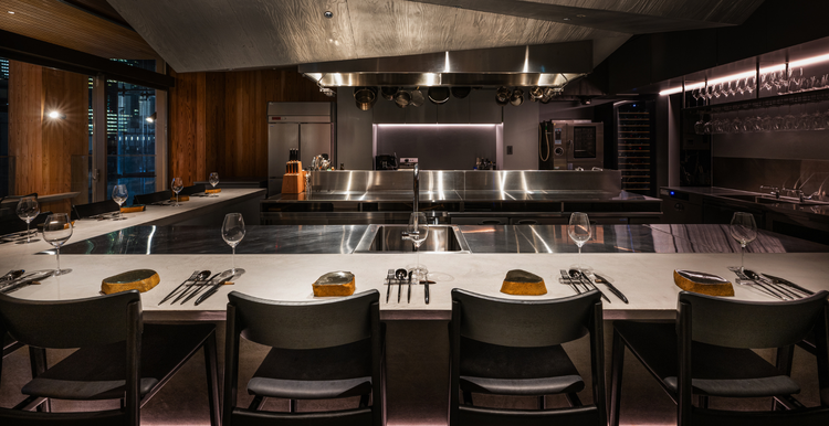 解放感溢れるオープンキッチン