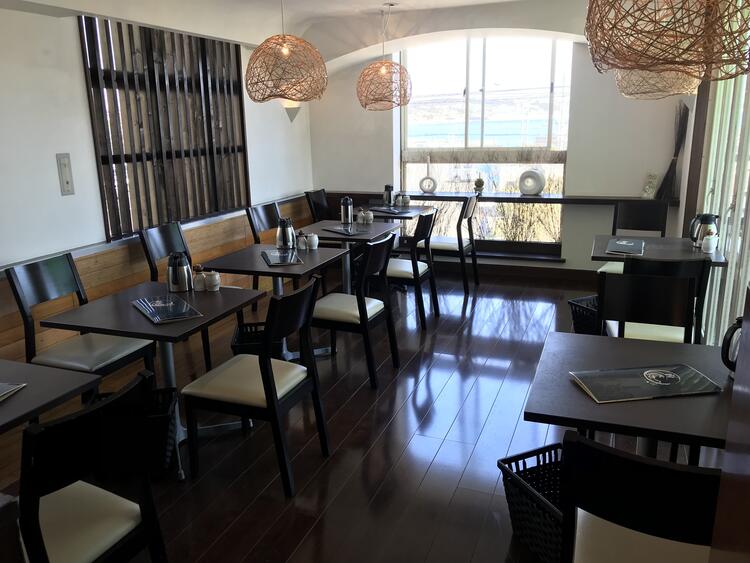 店内は落ち着く空間を演出