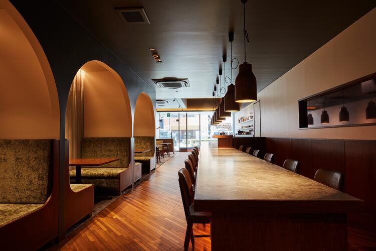 オリエント急行の客室をイメージした席