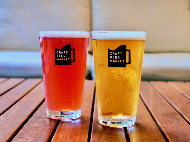 クラフトビールは、常時20種類！