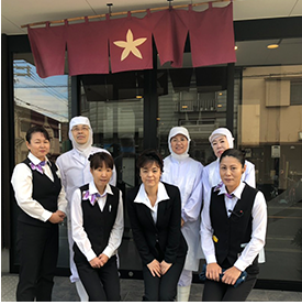 北区店在籍スタッフは１０名ほどのお店です