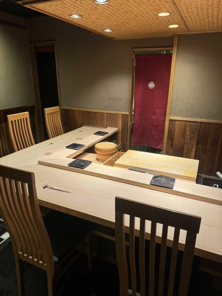 お任せしたい個室カウンター席