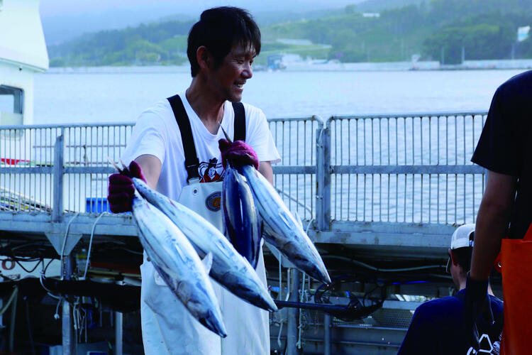 水産業も営んでいるグループなんです。