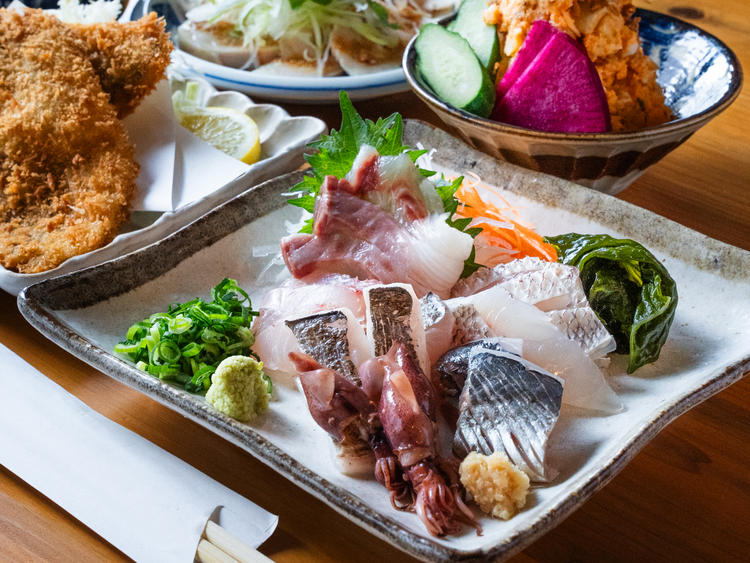 美味しいお刺身がウリです！