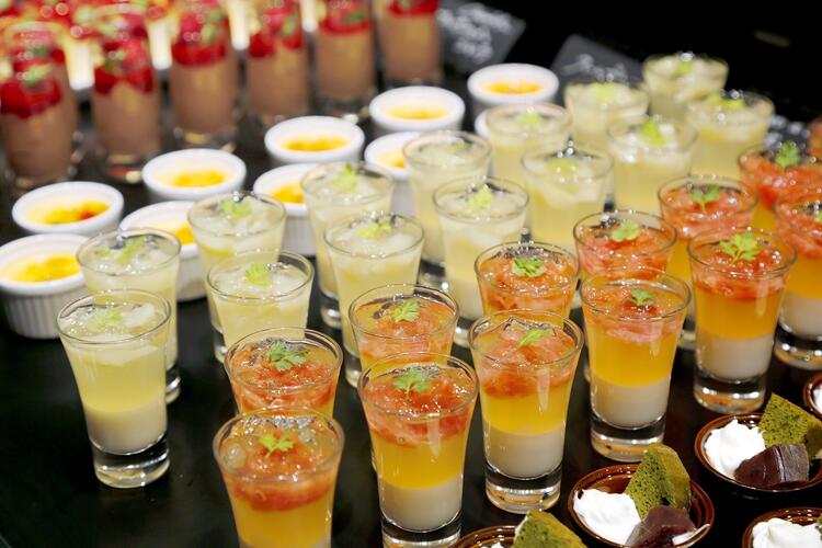 バラエティ豊かなスイーツも人気の理由♪