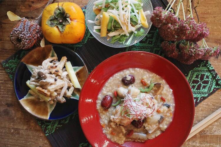 自律神経をテーマにした玄米サムゲタン♪