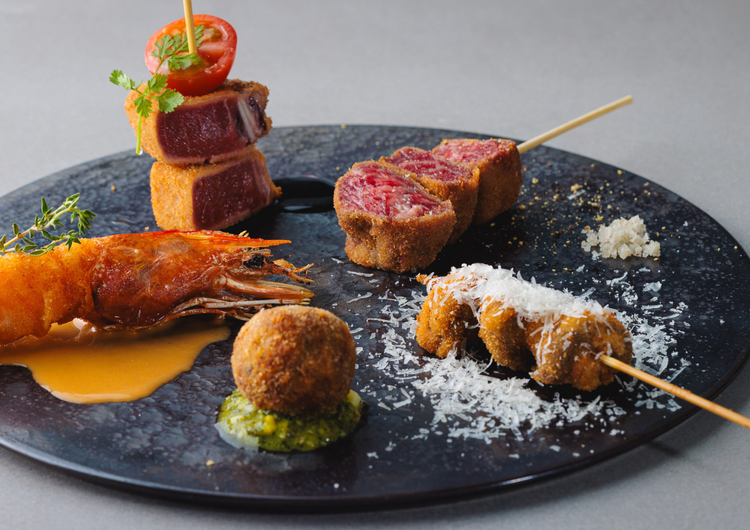 本格フレンチをバルスタイルで