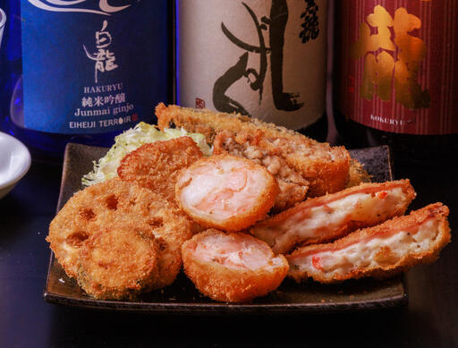 揚げ物や福井のおつまみも好評