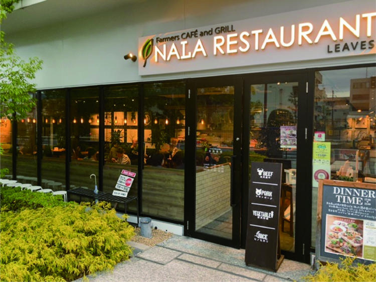 LAをイメージしたおしゃれなお店