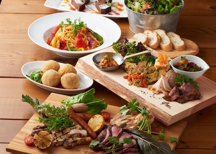 ５０名、８０名など団体様にも人気のコース