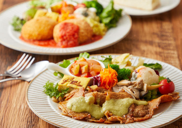 ランチのイチオシヤマトポークを使った一品