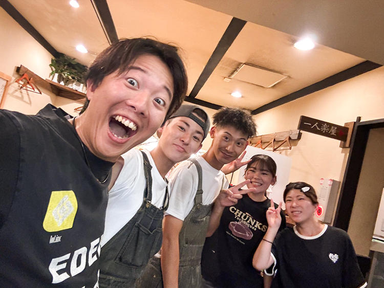 楽しむことが大好きな仲間が集合！