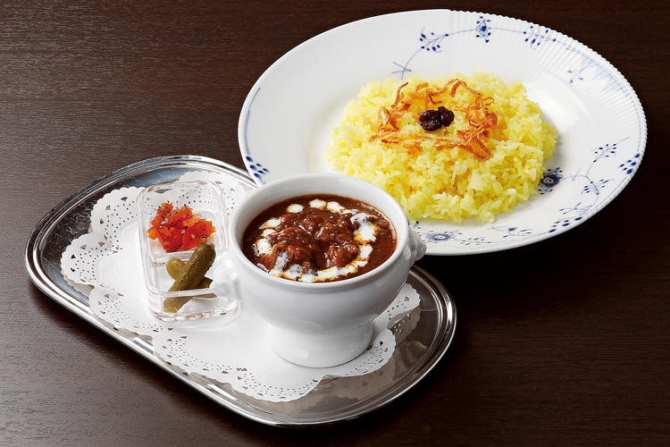 椿屋珈琲特製ビーフカレーが人気