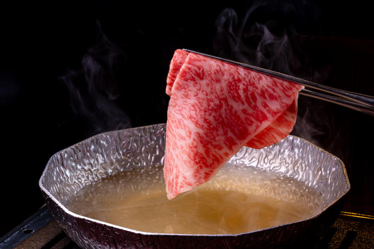 焼きだけでなくしゃぶしゃぶも