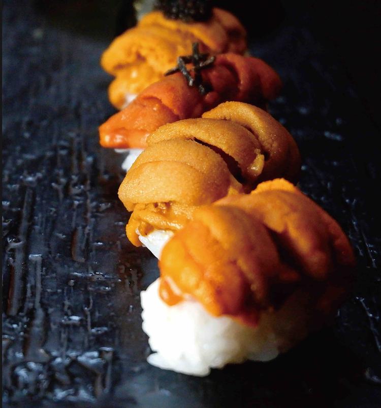 甘みや旨味、香りもちがう様々な”うに”を