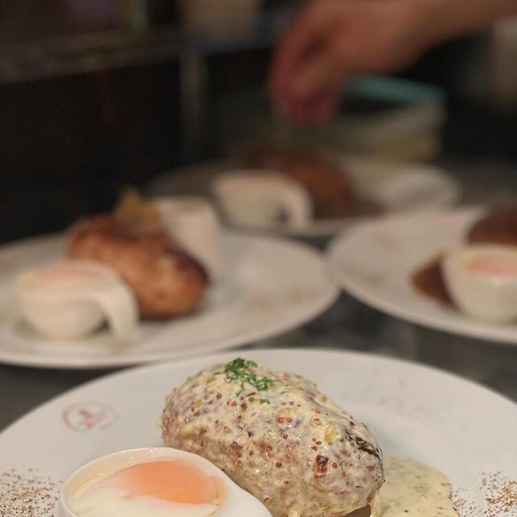 SNSでも話題のハンバーグ！