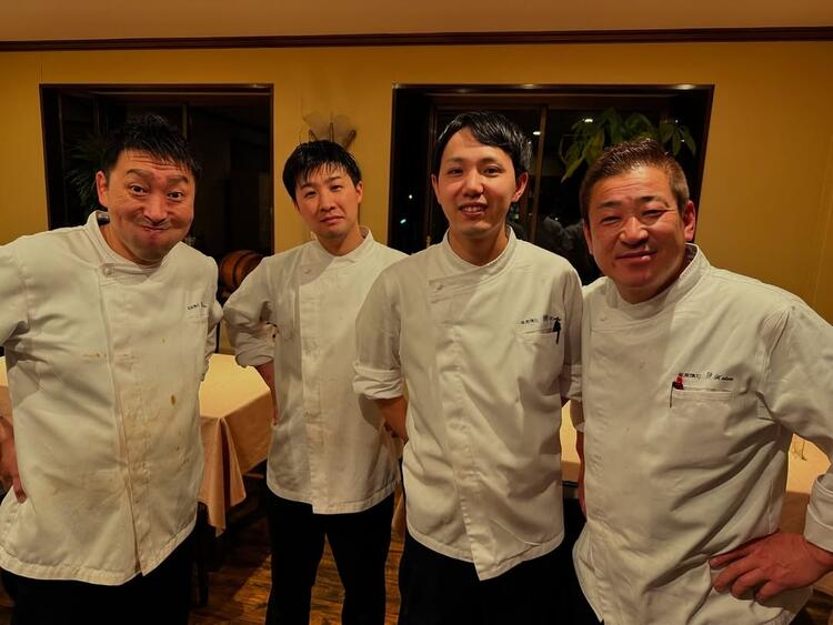 《和×フレンチ》の創作料理を提供