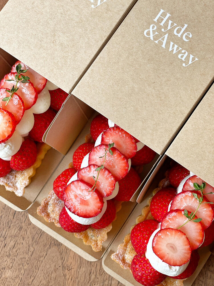 新鮮な国産フルーツと有機国産小麦を使用◎