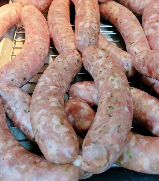 自家製ソーセージも人気！