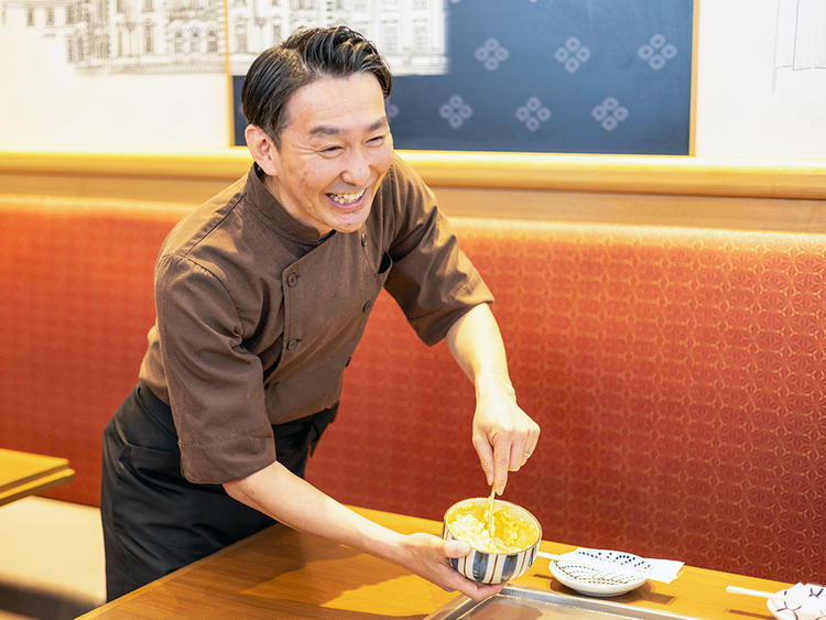 お席で焼き上げをサポート★