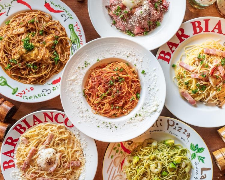 シェフ渾身の絶品パスタが大人気!