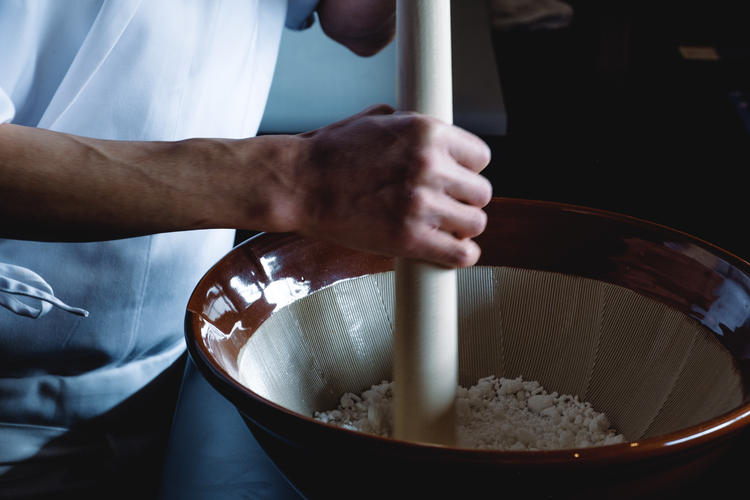 調味料は料理長独自の配合で合わせています